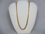 New 18 Thick Link Gold Plated Necklace Chain 18 Inch  
