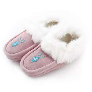  Mini Moccasins Pink Youth Medium Toys & Games