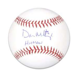  Don Mattingly Autographed Baseball with Hitman 