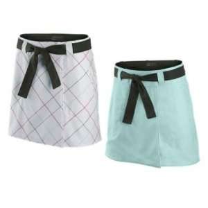  NIKE Ladies Dri FIT Convertible Skorts White/Mint/Charcoal 