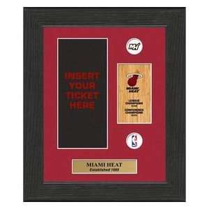  Miami Heat Ticket Frame