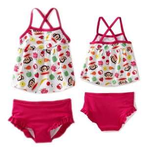 Paul Frank 2PC Swim Suit Bathing Suit Toddler Girl Size 2T