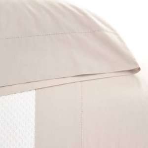  Pine Cone Hill Classic Hemstitch King Sheet Set   Platinum 