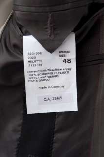 CINQUE Mens Pewter Plaid Modern Jacket Pant Suit 48 38  
