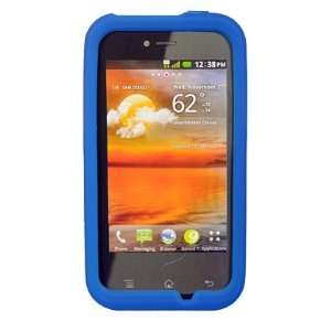  myTouch Silicone Skin Case Cover 2 ITEM COMBO Blue Premium 1 Pc Soft 