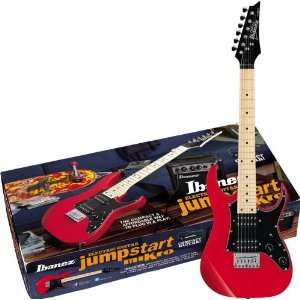  Ibanez IJM21 Mikro Jumpstart Electric Guitar Package   Red 