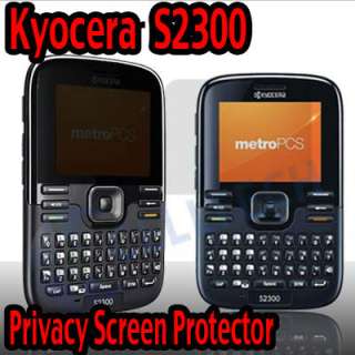  Privacy Screen Protector for Kyocera S2300 US Seller Metro PCS  
