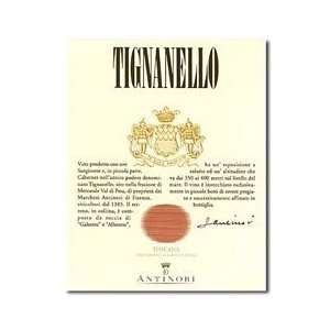  2008 Antinori Tignanello 750ml Grocery & Gourmet Food