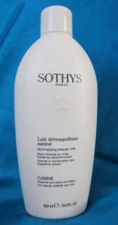 Sothys Normalizing Cleansing Beauty Milk 16.9 oz NEW  