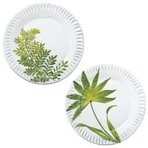 Vietri Painted Palms Assorted Canape Plate 6.5 In (Set Of 