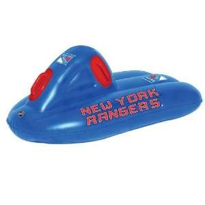   Rangers Nhl Inflatable Super Sled / Pool Raft (42)