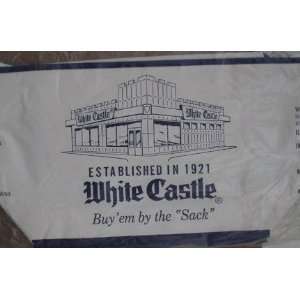 White Castle Resturant Insulated Bag For Carrying (The Best Burgers In 