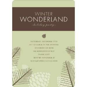  Winter Wonderland Holiday Invitations Health & Personal 