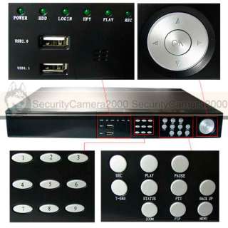   264 DVR Recorder Supporting 3G mobile phone remote viewing iPhone