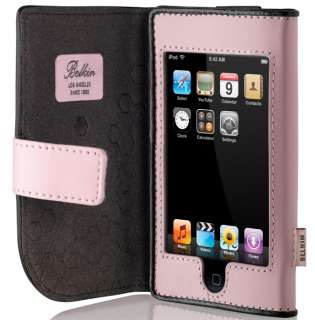  Belkin Leather Folio Case for iPod touch 1G (Cameo Pink 