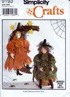 Momma Made Me Do It Craft Pattern 16 Witch & Clothes Halloween  