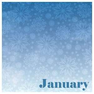  Calendars Made Easy Double Sided Cardstock 12X12 January 