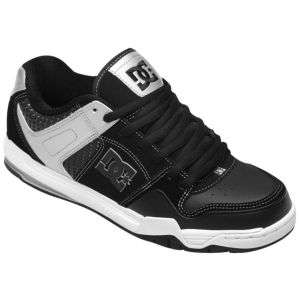 DC Shoes Stack SK   Mens   Skate   Shoes   Black/Metallic Silver