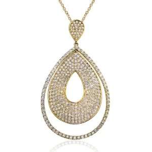   Effy Jewelers Effy 14K Diamond Necklace, 2.52 Tcw. Jewelry