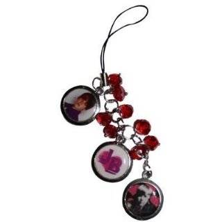   Licensed Justin Bieber Cell Phone ornament decoration by Bieber Time