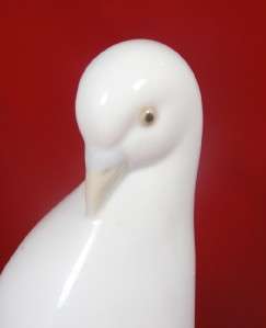 Vtg Lladro Nao Preparing For Flight Pigeon or Dove Bird Figurine Spain 
