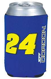 BEER/SODA CAN KOOZIE HOLDER #24 JEFF GORDON NASCAR  