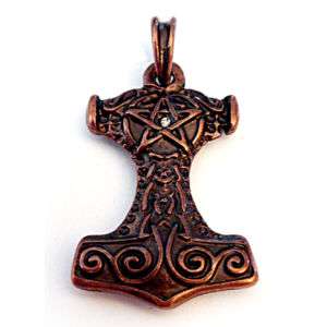pcs THORS HAMMER Pendant Necklace Viking Jewelry LARP  