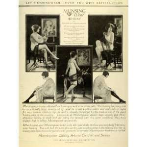  1925 Ad Munsingwear Hosiery Undergarment Underwear Clothes 
