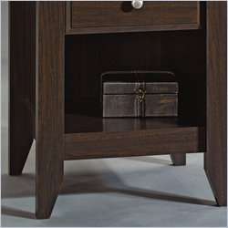   Shoal Creek Night Stand Jamocha Wood Nightstand 042666102117  