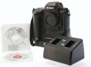   760 6.0 MP Pro Digital Nikon F5 SLR Camera Body With Accessories Exc+