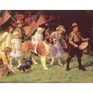  American Parade By George Sheridan Knowles Highest Quality 