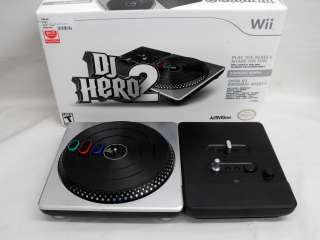 DJ Hero 2 Turntable Wireless Controller Nintendo Wii  