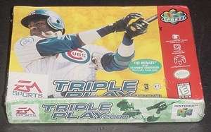 BRAND NEW Nintendo 64 Triple Play 2000 game factory sealed  