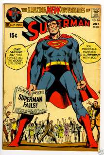 COMIC SUPERMAN NO. 240, JULY 1971  
