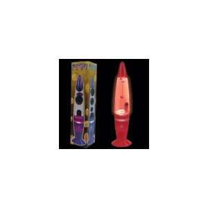  13 inch Red Rocket Magma Lava Lamp