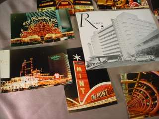   RIVERA & 14 1980s PHOTO CARDS Casinos SIN CITY Hotels DUNES +  