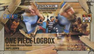 bandai one piece logbox the underwater prison impeldown luffy buggy 
