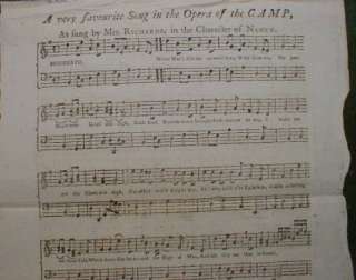 Allamande for Guitar 1780 Opera of CAMP   Sheet Music  