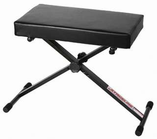 Stageline X Type Adjustable Piano/Keyboard Bench  