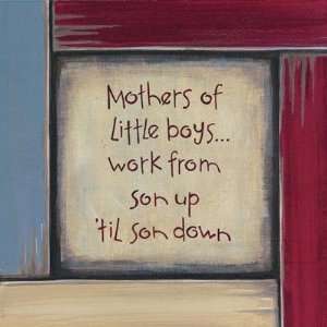  Mothers of Little Boys PREMIUM GRADE Rolled CANVAS Art 
