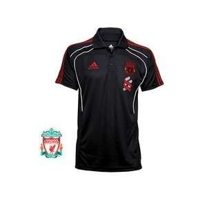  Liverpool FC Authentic EPL Polo Shirt Blk Ex Large 44/46 