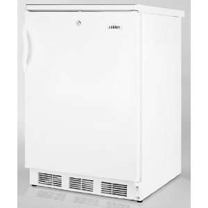  Summit Appliance Refrigerator/freezer W/ Lock White 
