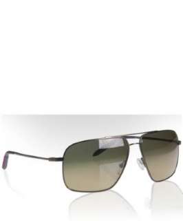 Mosley Tribes green plastic Enforcer aviator sunglasses   up 