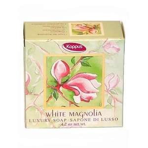  Kappus White Magnolia Luxury Boxed Soap, 4.2 ounces 