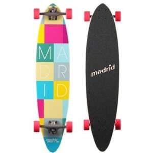  Madrid Squarie Upgraded 39  Upgraded Longboard Complete 