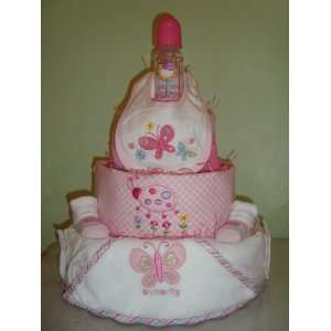 Diaper Cake (Decorated All Around)   Comes Decoratively Wrapped Making 