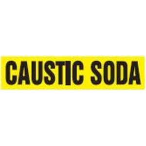  CAUSTIC SODA   Snap Tite Pipe Markers   outside diameter 5 