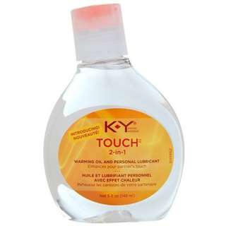   TOUCH 2 in 1 WARMING OIL BASED PERSONAL MASSAGE LUBRICANT LUBE KY 5 oz