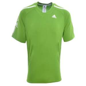 Adidas Mens Short Sleeve Powerweb Tennis Top  Sports 