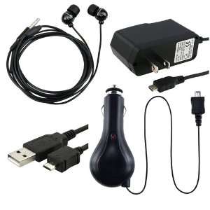  Black Hands FREE Stereo Headset + Micro USB Data Cable 